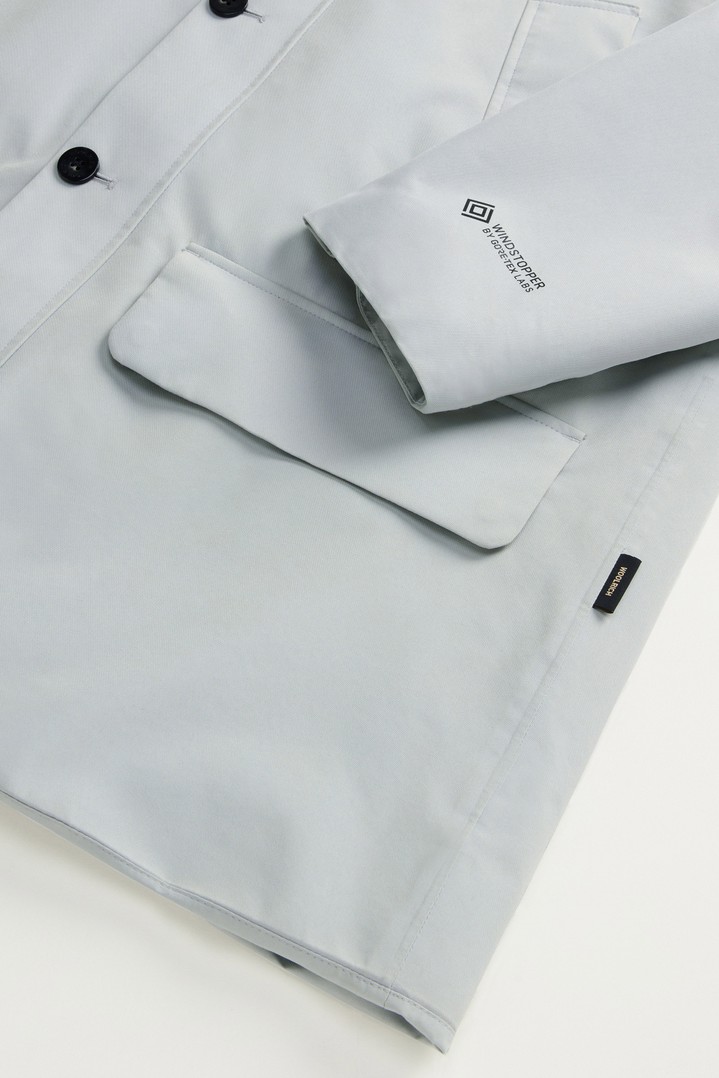 Summer Parka in WINDSTOPPER by GORE-TEX LABS Fabric Gray photo 7 | Woolrich