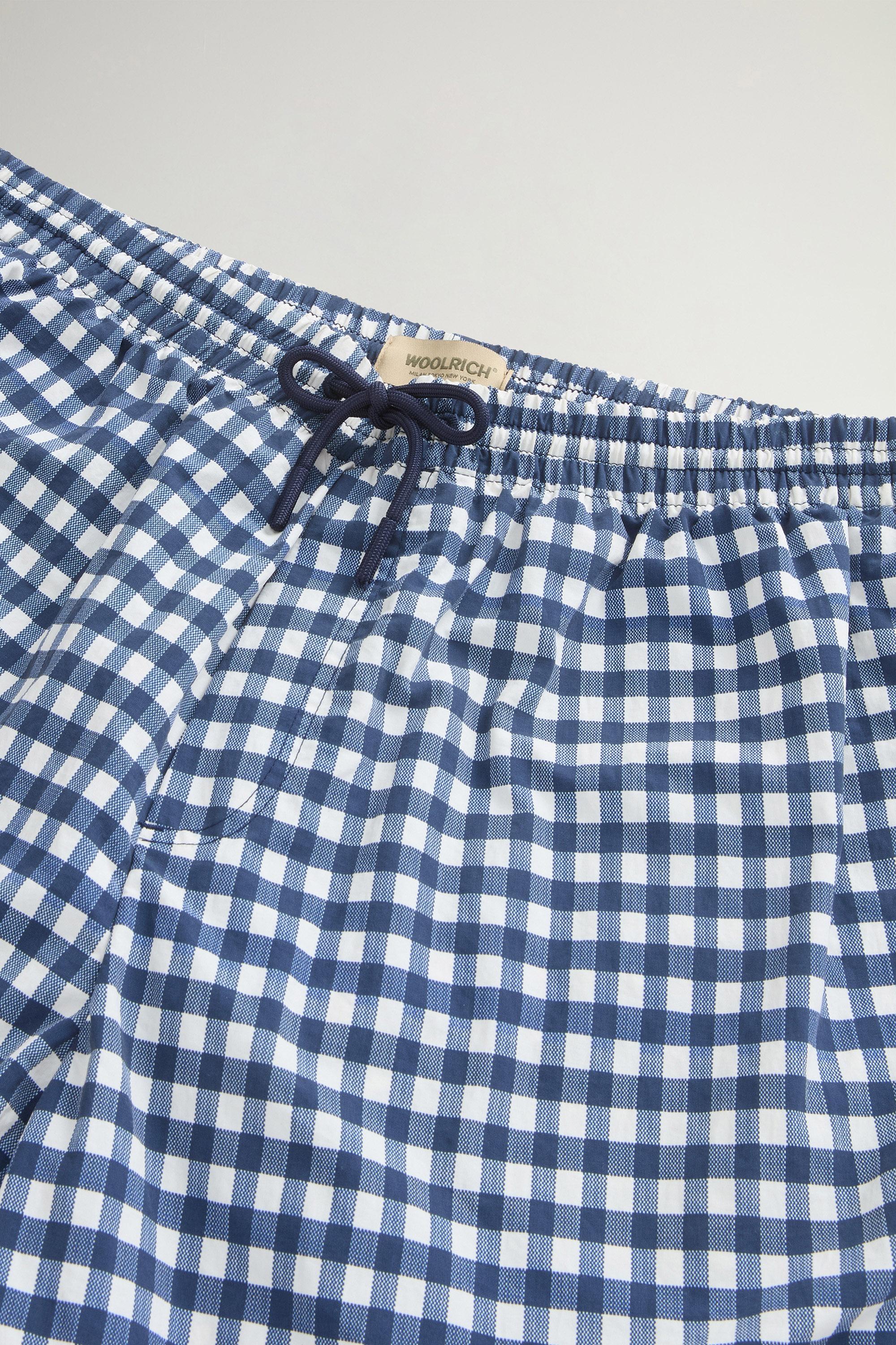 PRINTED SWIM SHORTS Blue photo 5 | Woolrich