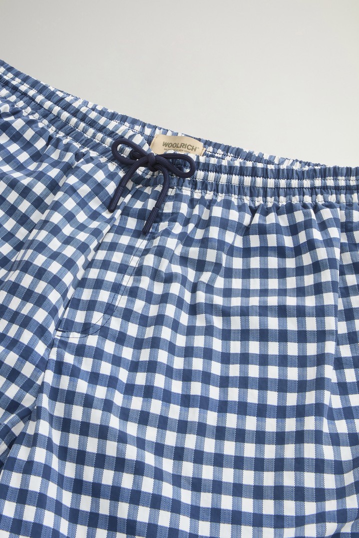 PRINTED SWIM SHORTS Blue photo 5 | Woolrich