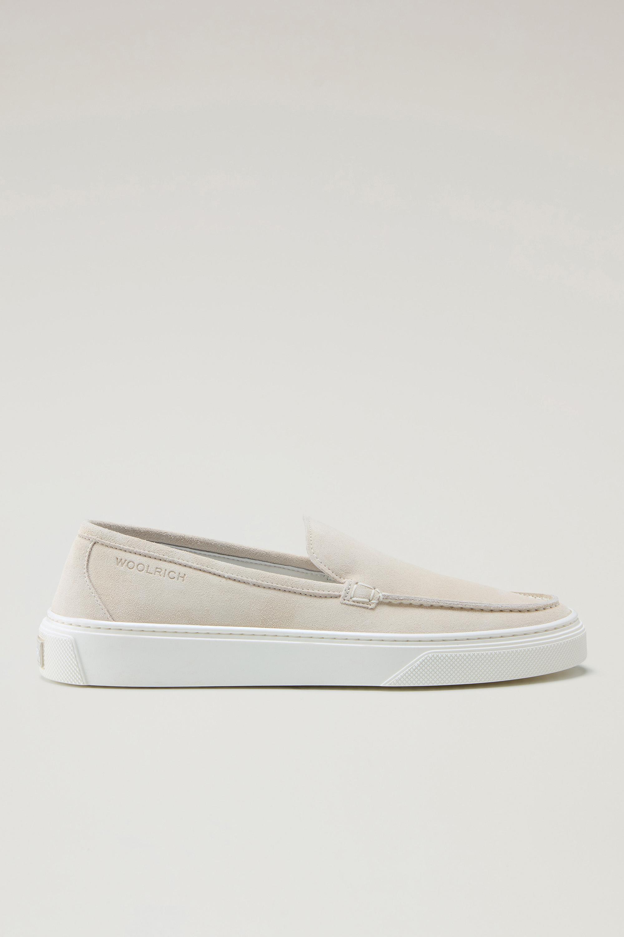 Suede Slip-on Loafers Beige photo 1 | Woolrich
