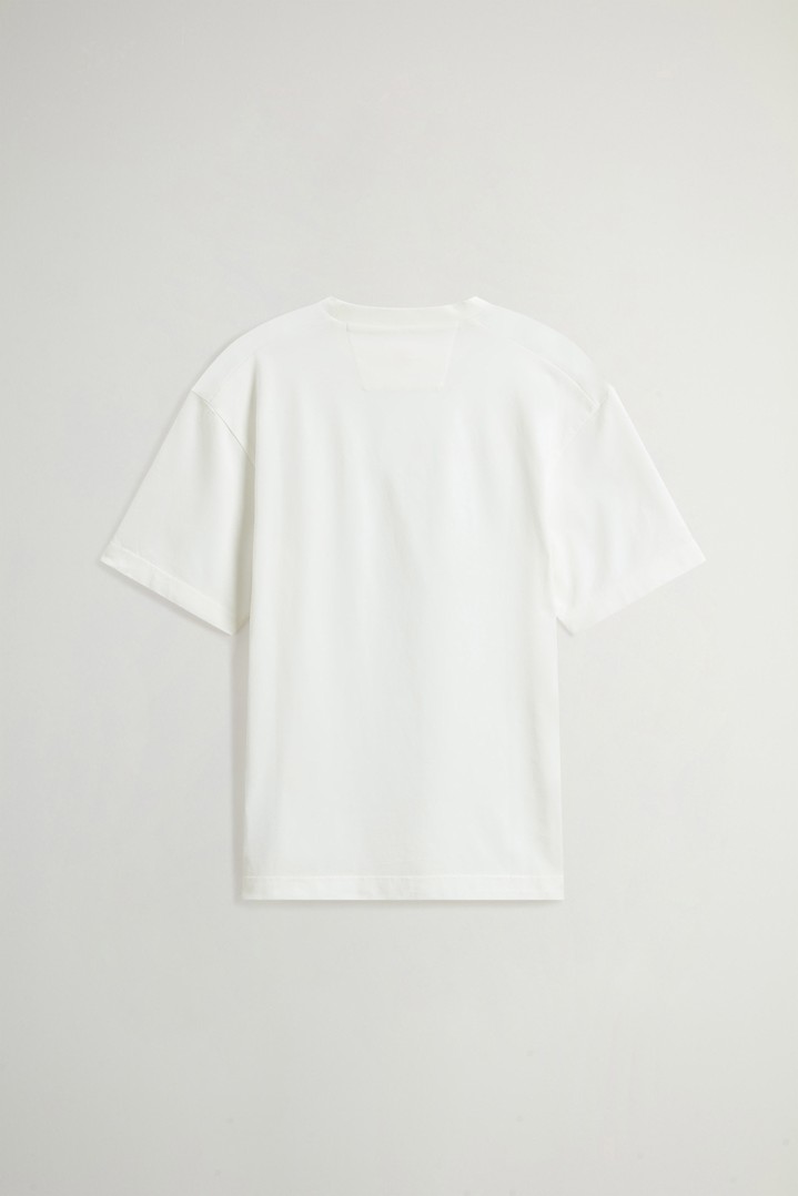 Boys’ Pure Cotton T-Shirt White photo 2 | Woolrich