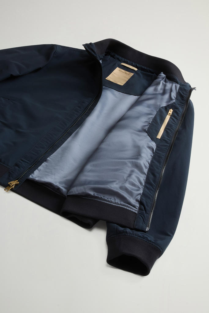 SPRING LEWIS BOMBER Blue photo 8 | Woolrich