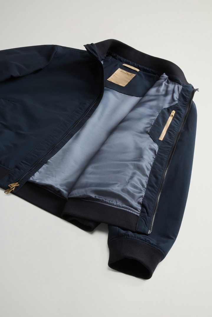 SPRING LEWIS BOMBER Blue photo 8 | Woolrich