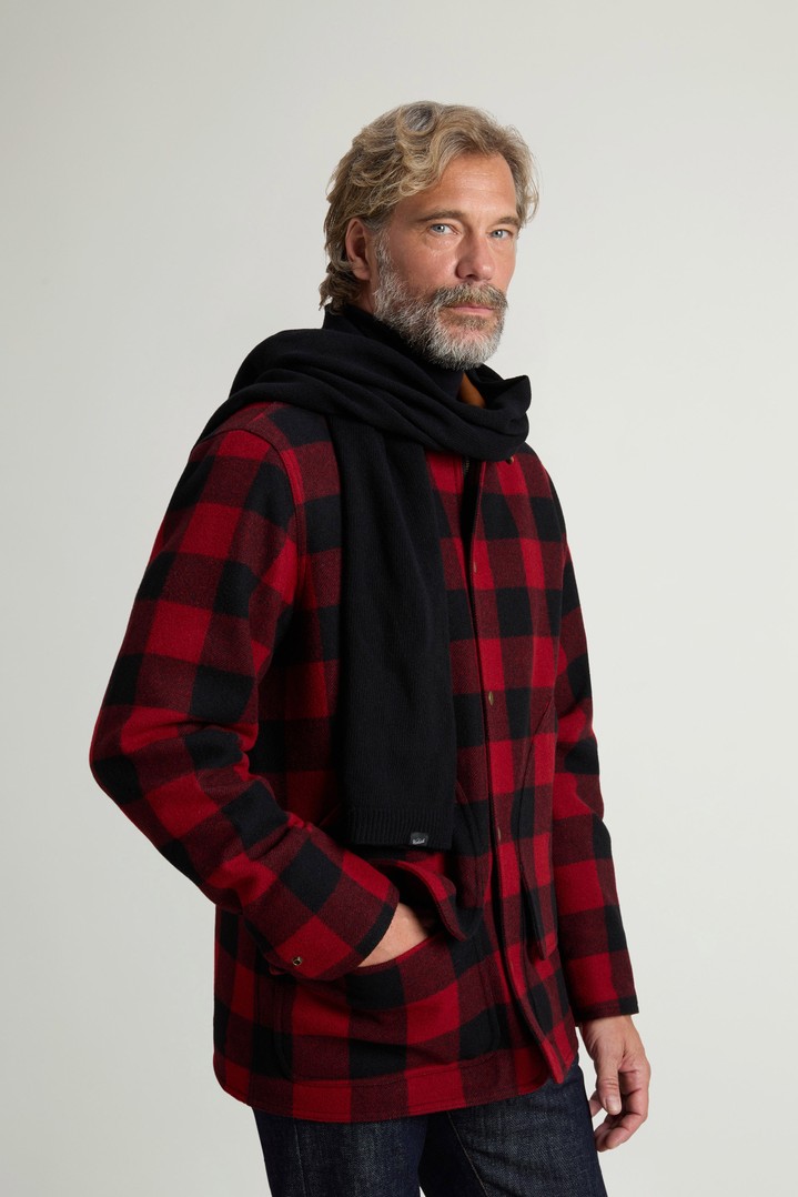 Scarf in Wool Blend Black photo 1 | Woolrich