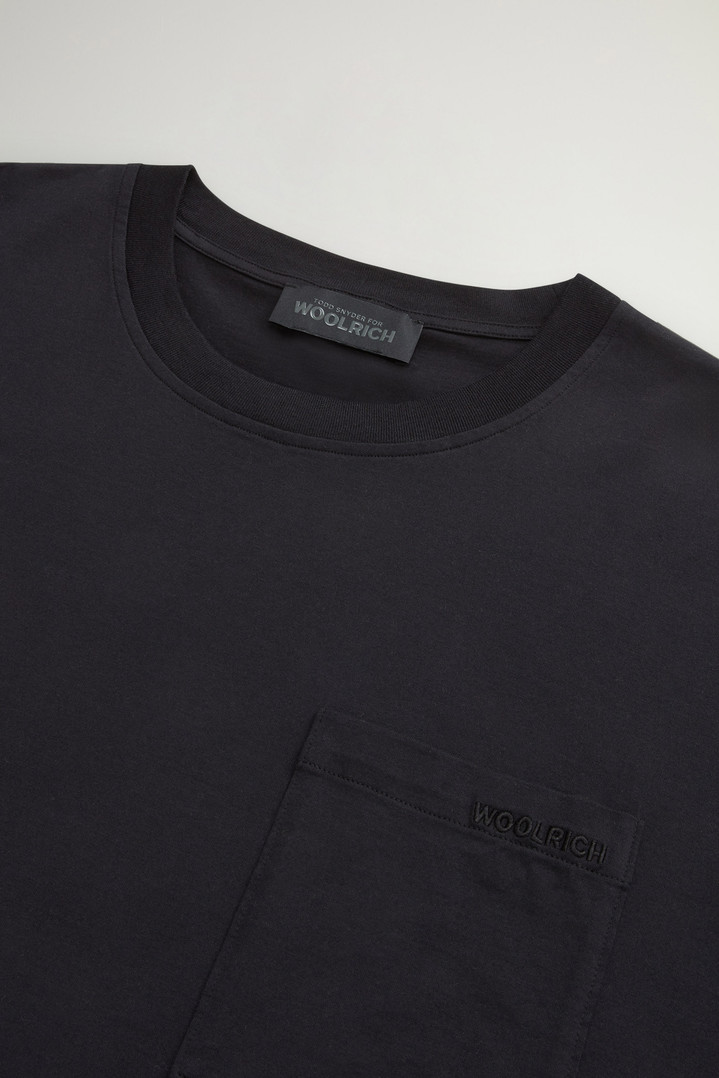 Pure Cotton T-Shirt by Todd Snyder Black photo 6 | Woolrich