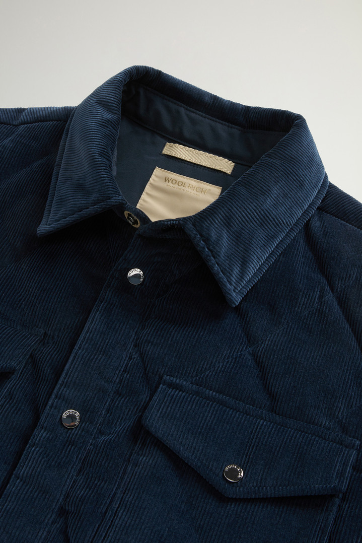 Alaskan Overshirt in Corduroy Blue photo 6 | Woolrich