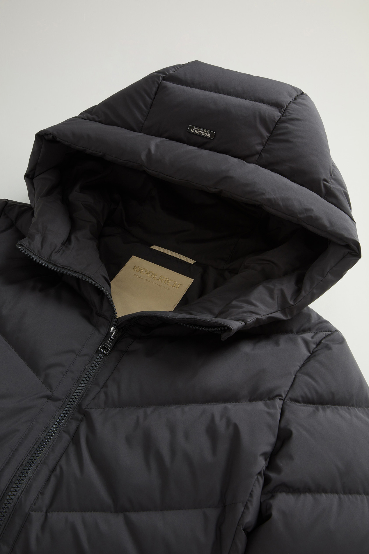 Shirley Down Jacket in Microfiber Black photo 6 | Woolrich