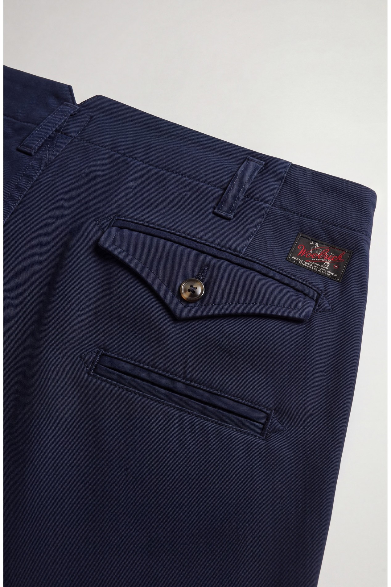 Ranger Chino Pants in Pure Cotton Twill Blue photo 6 | Woolrich