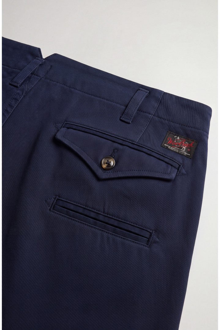 Ranger Chino Pants in Pure Cotton Twill Blue photo 6 | Woolrich