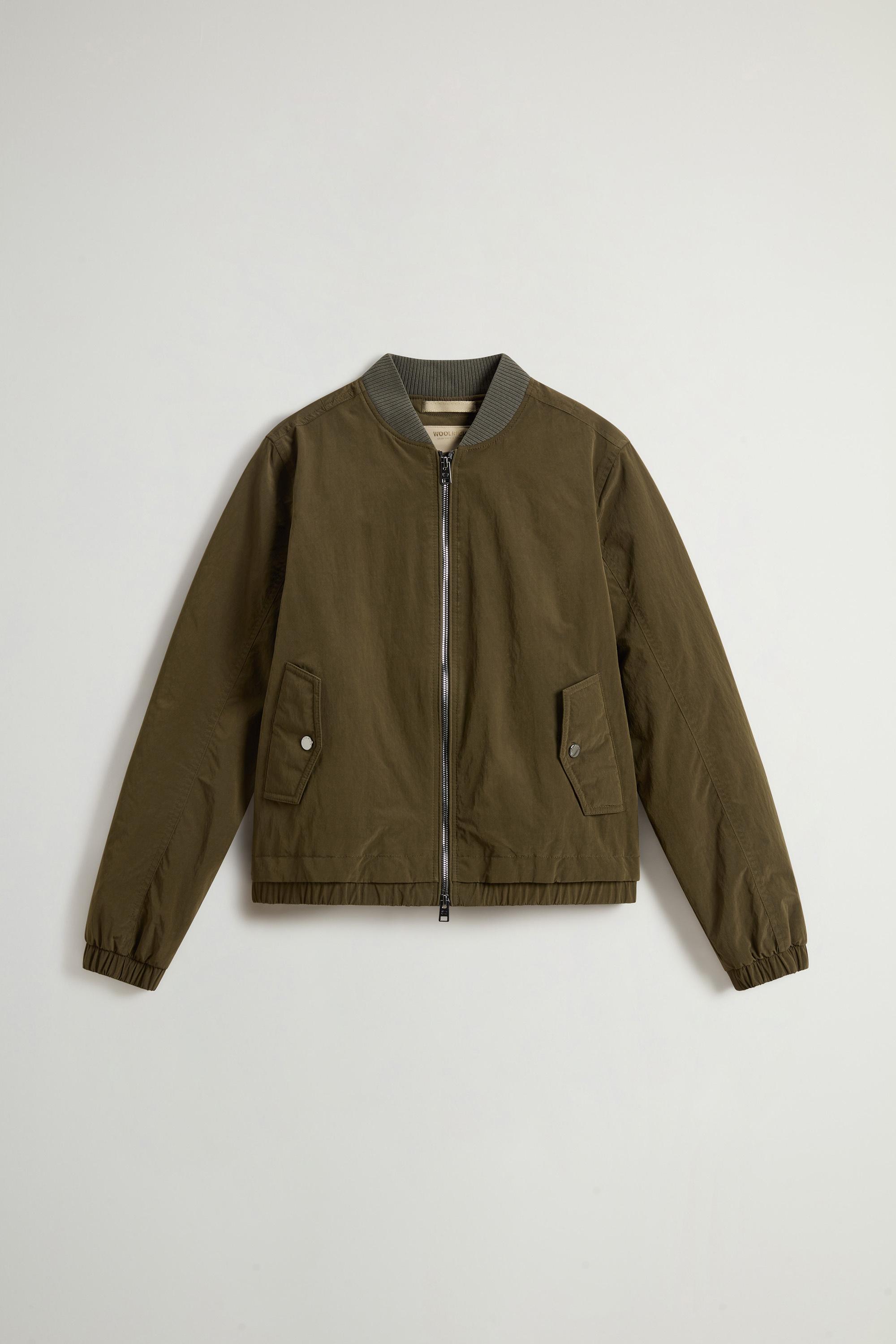 Grace Bomber Jacket in Peached Poly Green photo 5 | Woolrich
