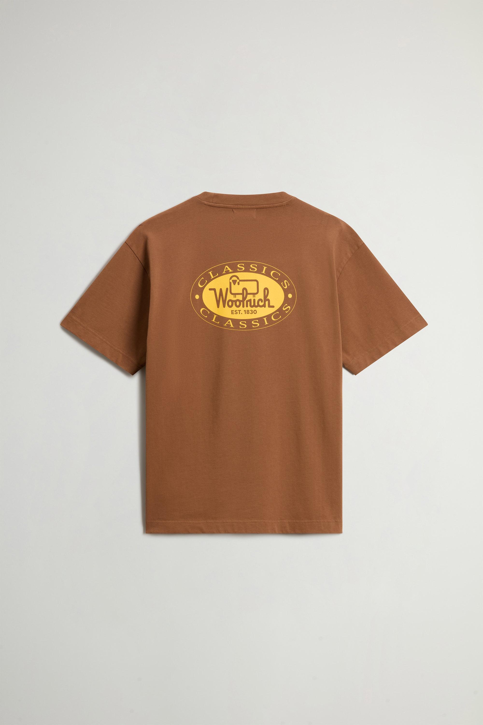 HEAVY JERSEY GRAPHIC T-SHIRT Bruin photo 6 | Woolrich