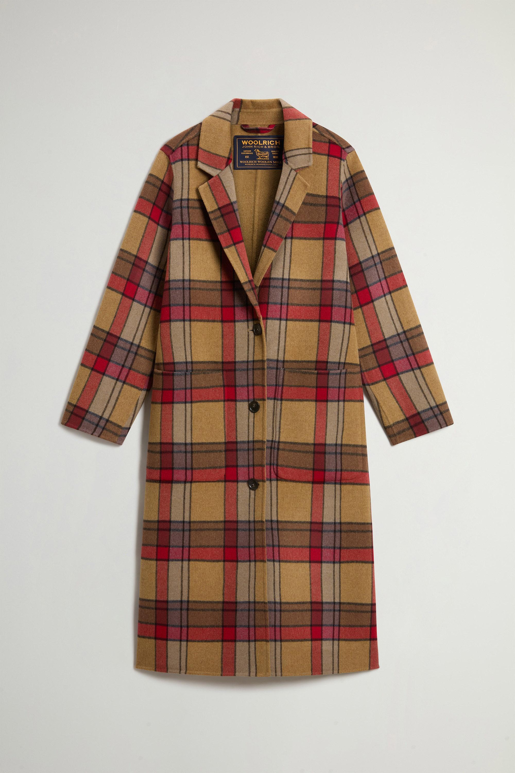 Coat in Double-Face Pure Wool Red photo 5 | Woolrich