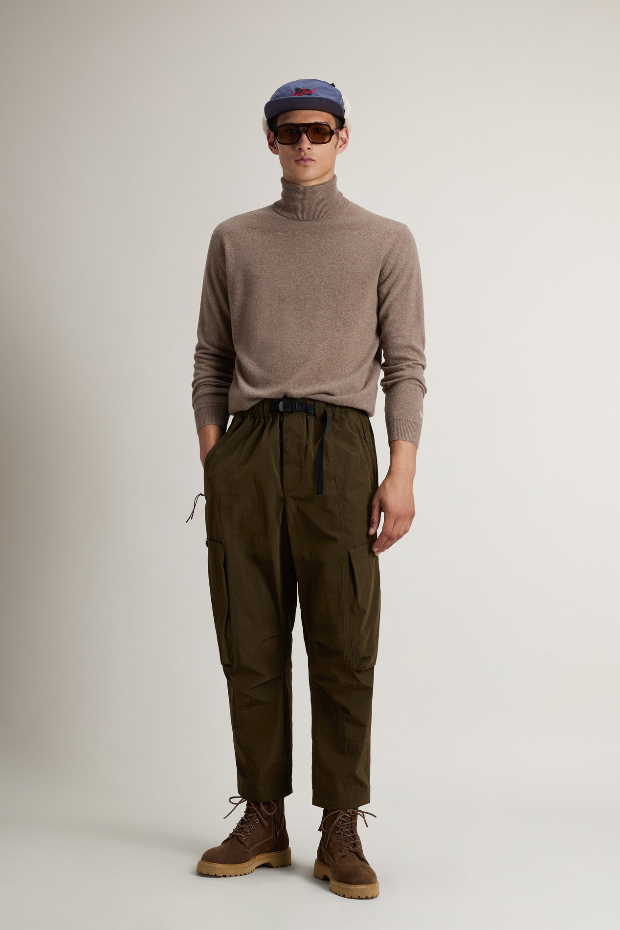 LAMBSWOOL TURTLENECK Brown photo 2 | Woolrich