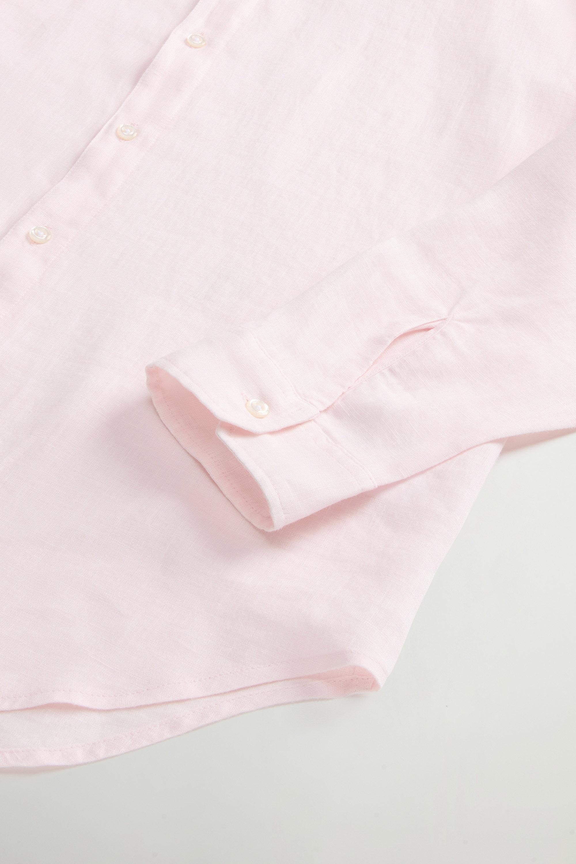 LINEN SHIRT Pink photo 7 | Woolrich