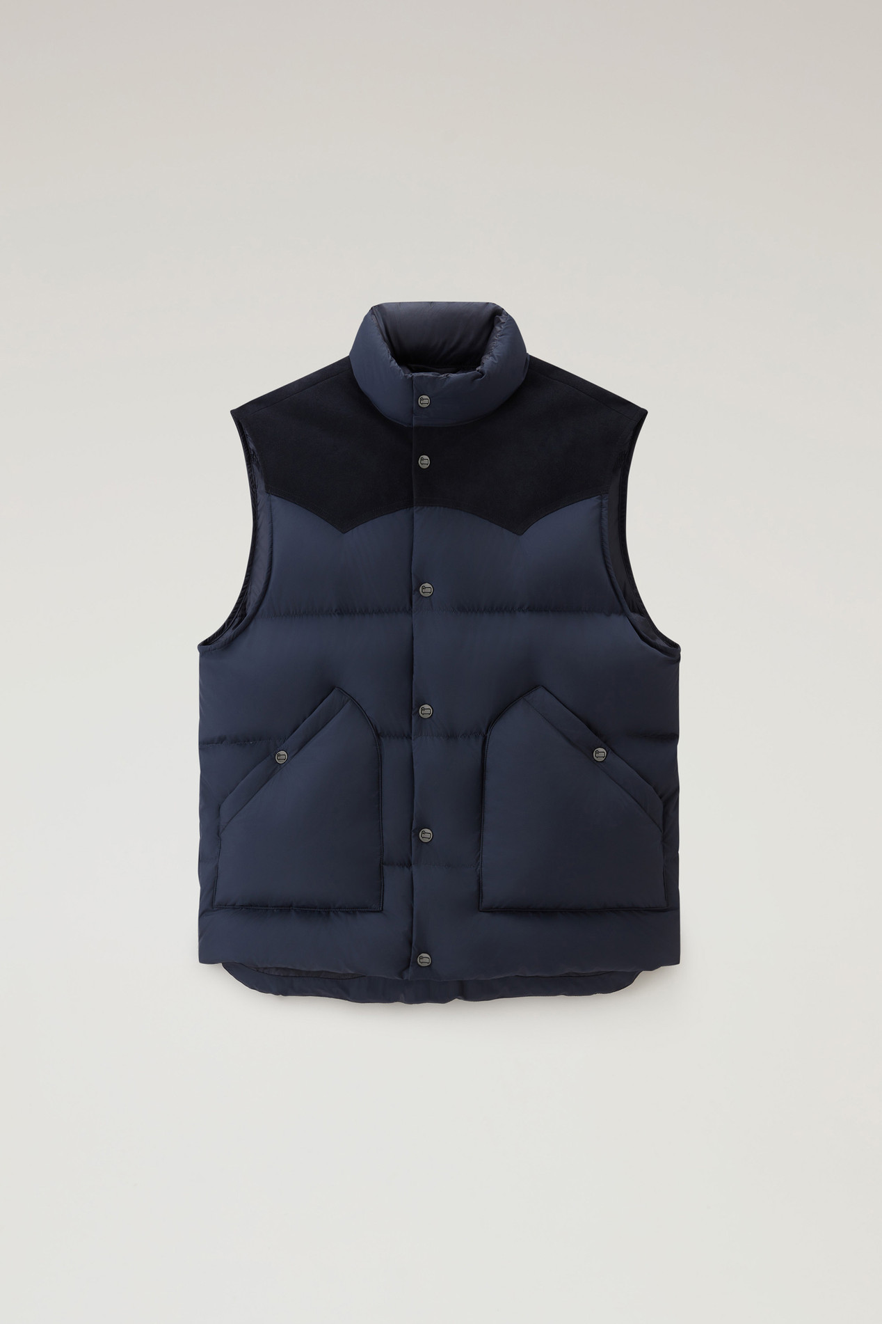Western Padded Vest Blue photo 1 | Woolrich