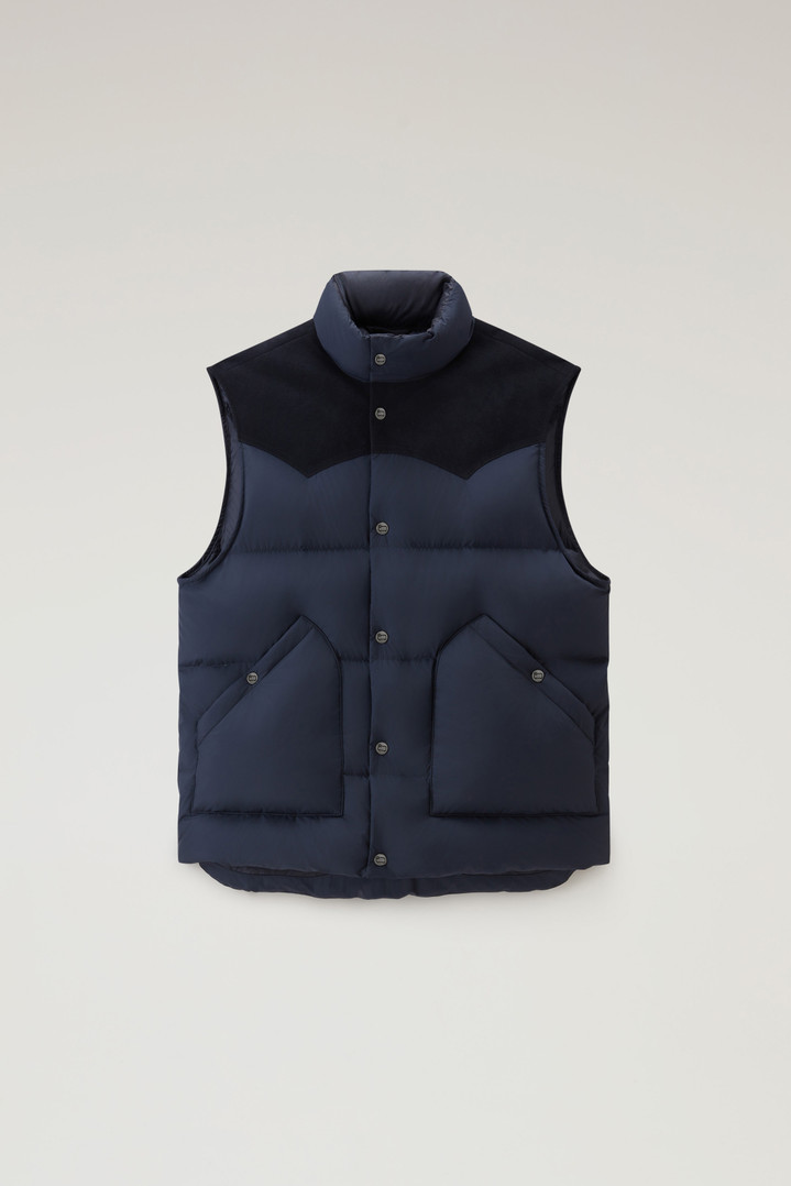 Western Padded Vest Blue photo 1 | Woolrich