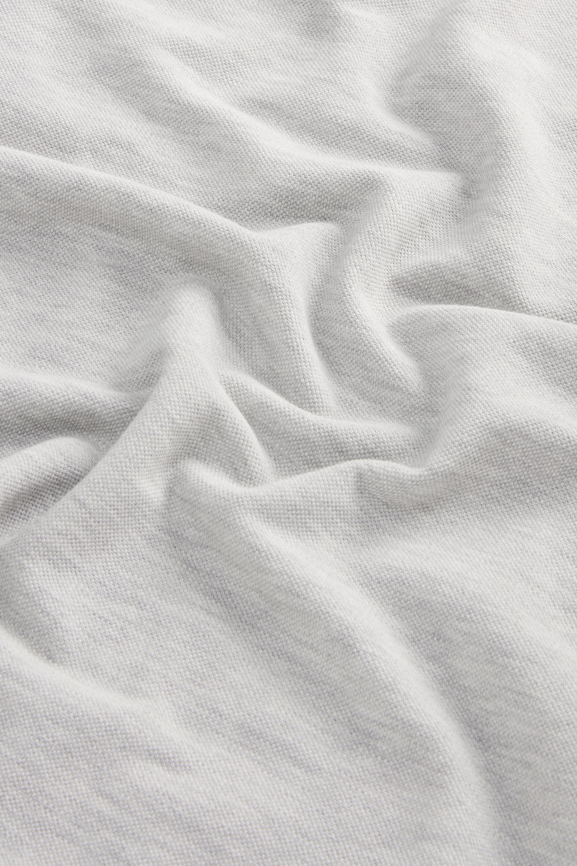 Pure Cotton Pique Polo Gray photo 8 | Woolrich