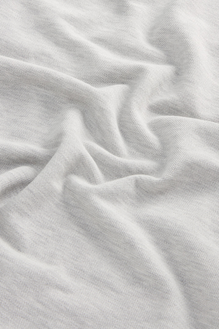 Pure Cotton Pique Polo Gray photo 8 | Woolrich