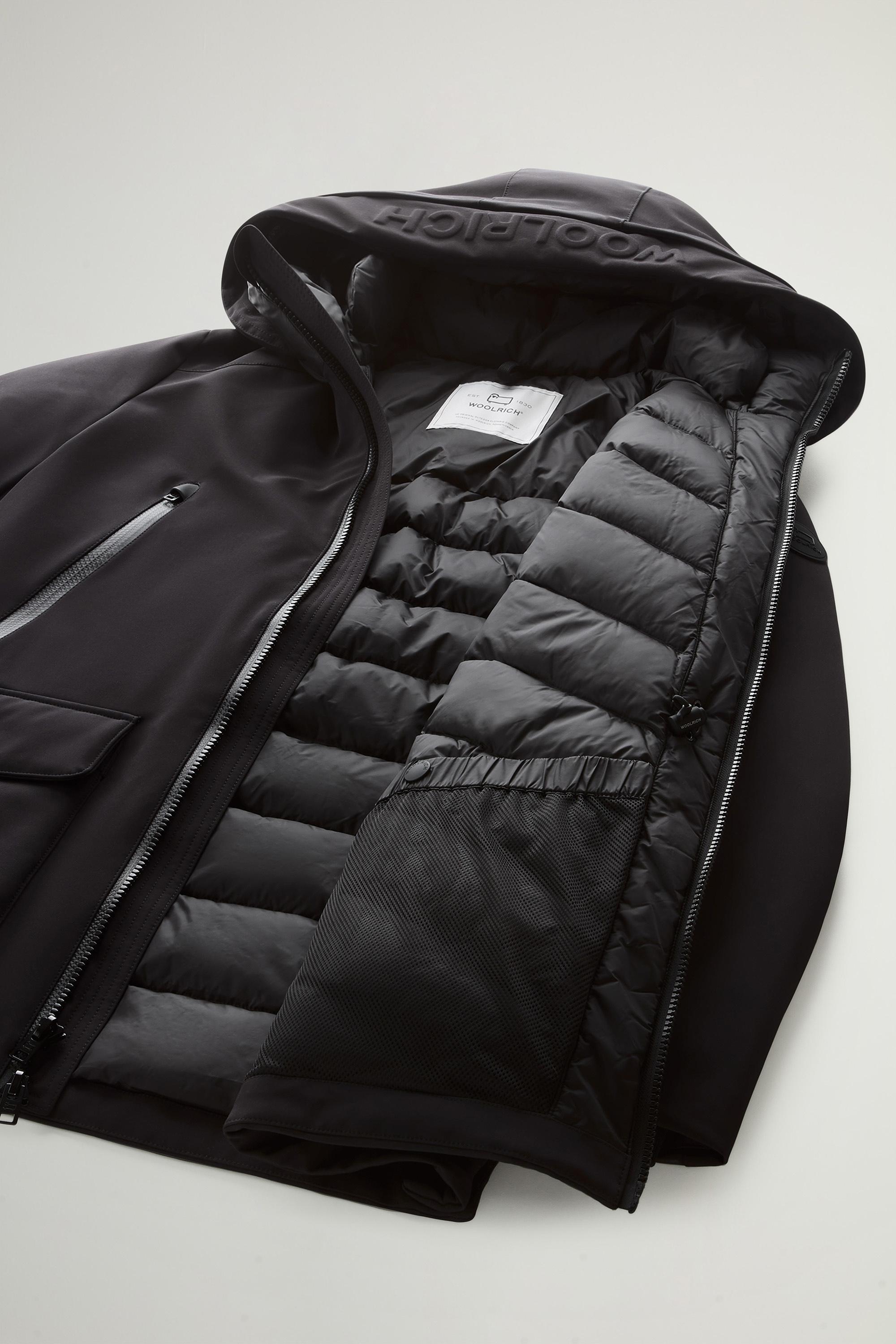 Parka in Tech Softshell Black photo 6 | Woolrich