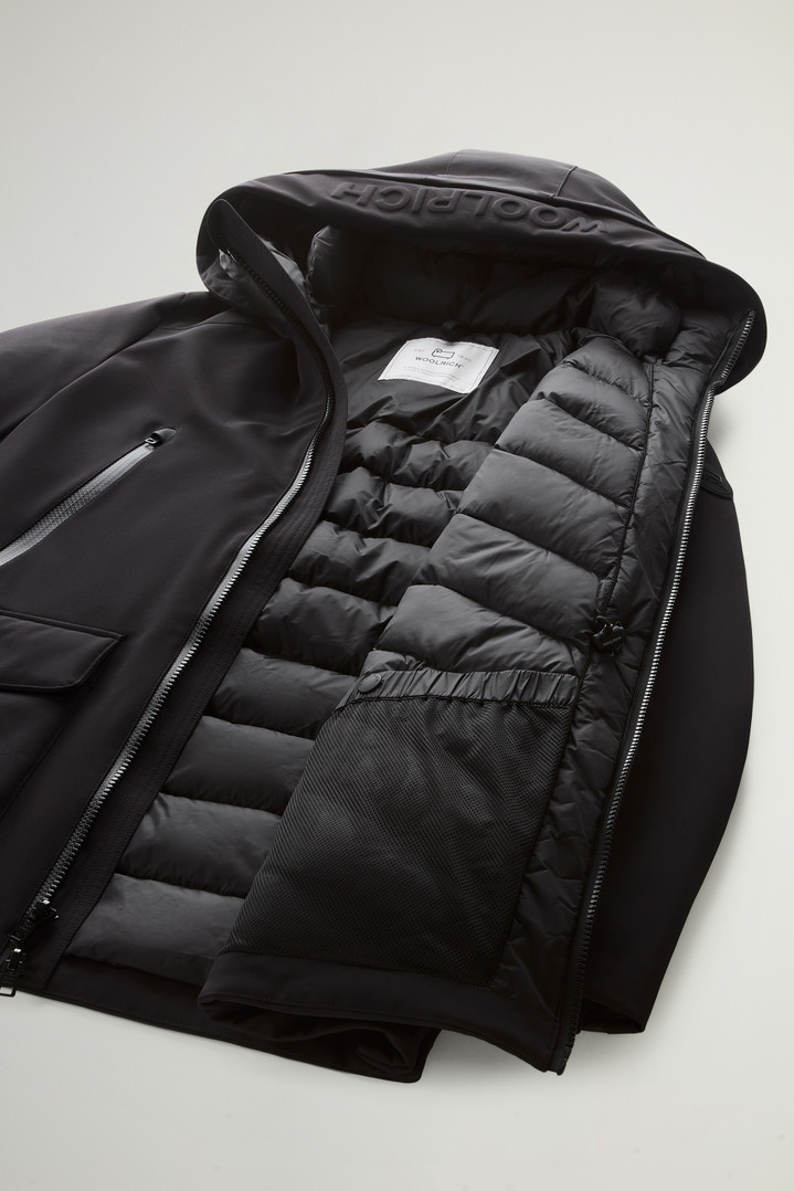 Parka in Tech Softshell Black photo 6 | Woolrich