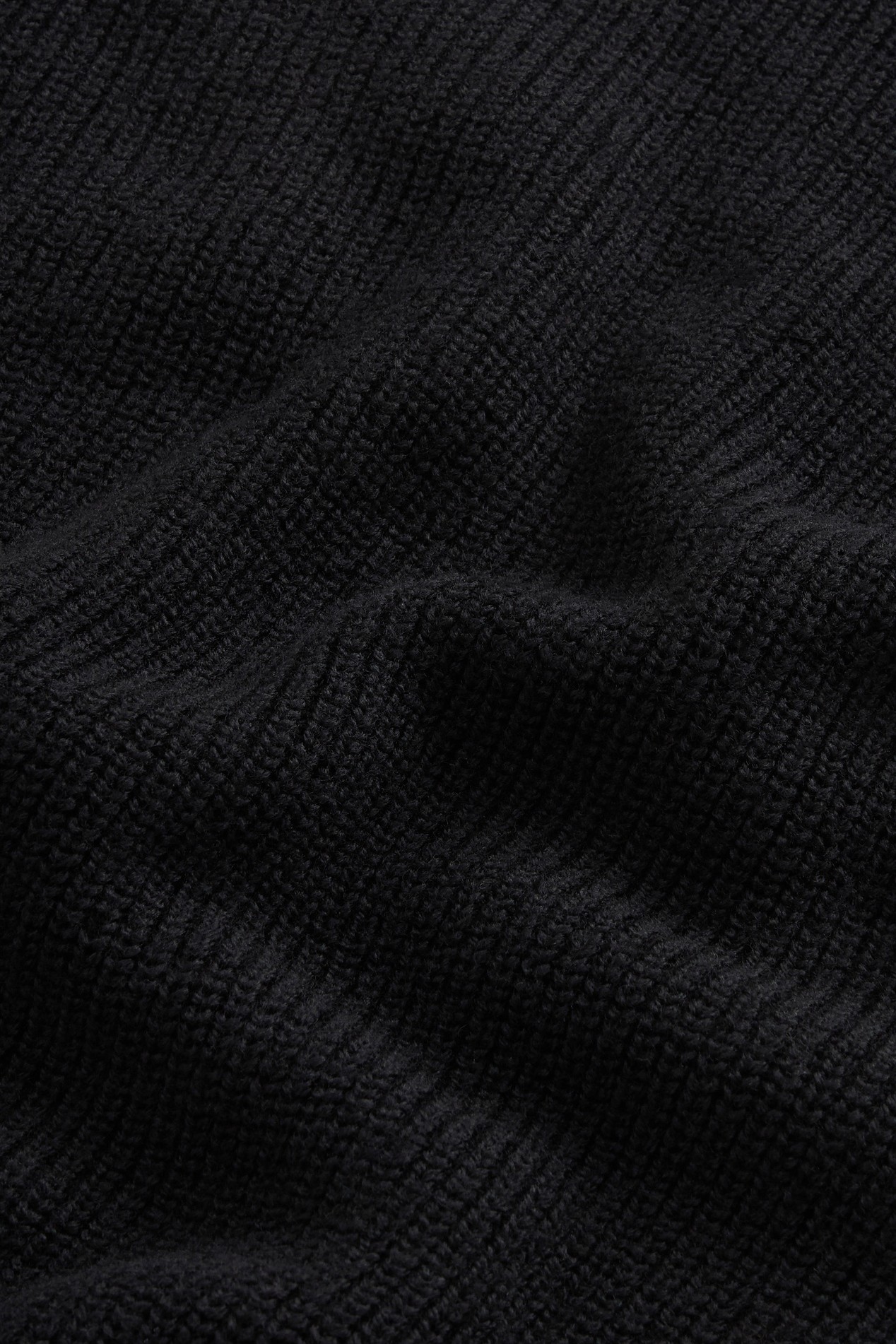 Coltrui van zuivere Merino-scheerwol Zwart photo 6 | Woolrich