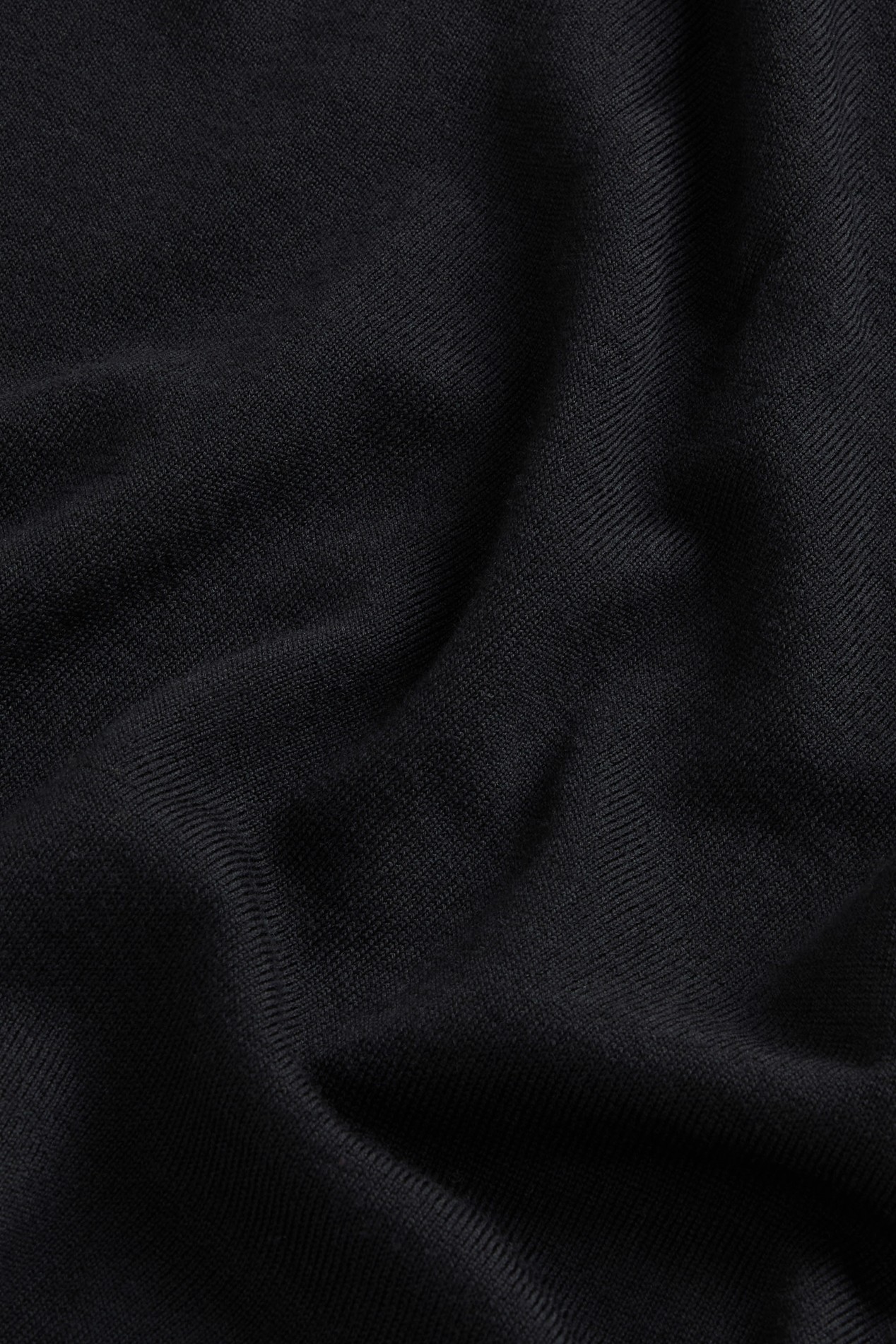 Pullover mit Rundhalsausschnitt aus reiner Merino-Schurwolle Schwarz photo 7 | Woolrich