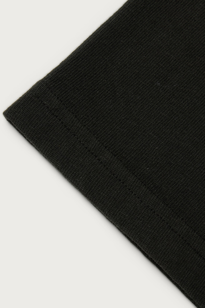 T-shirt in Pure Cotton - One Of These Days / Woolrich Black photo 3 | Woolrich
