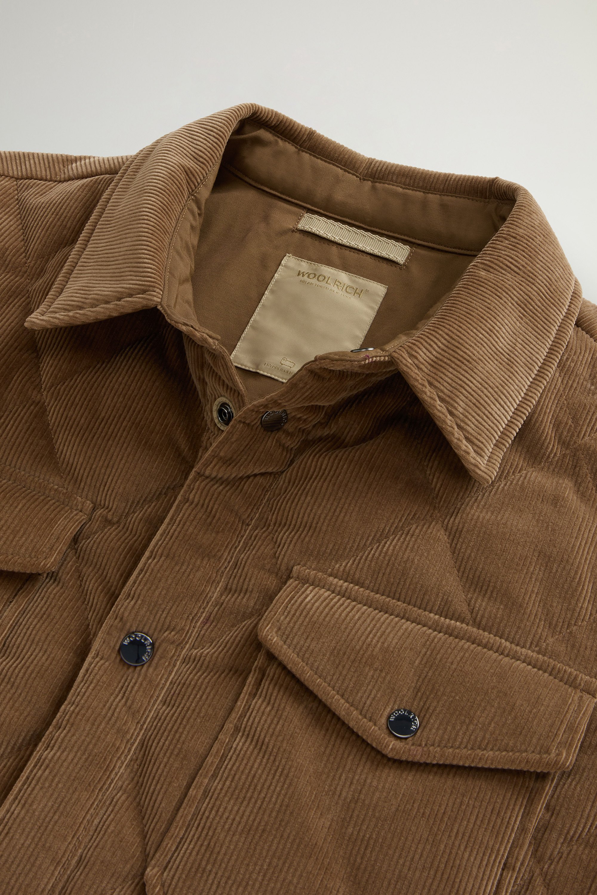 Alaskan Overshirt in Corduroy Brown photo 6 | Woolrich
