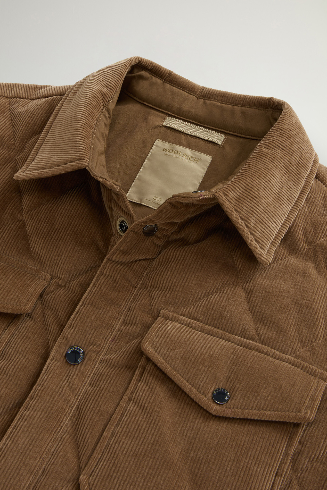 Alaskan Overshirt in Corduroy Brown photo 6 | Woolrich