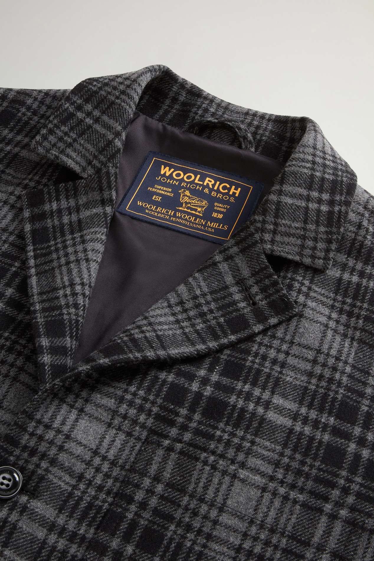 WOOL BLEND FLANNEL BLAZER Grau photo 6 | Woolrich