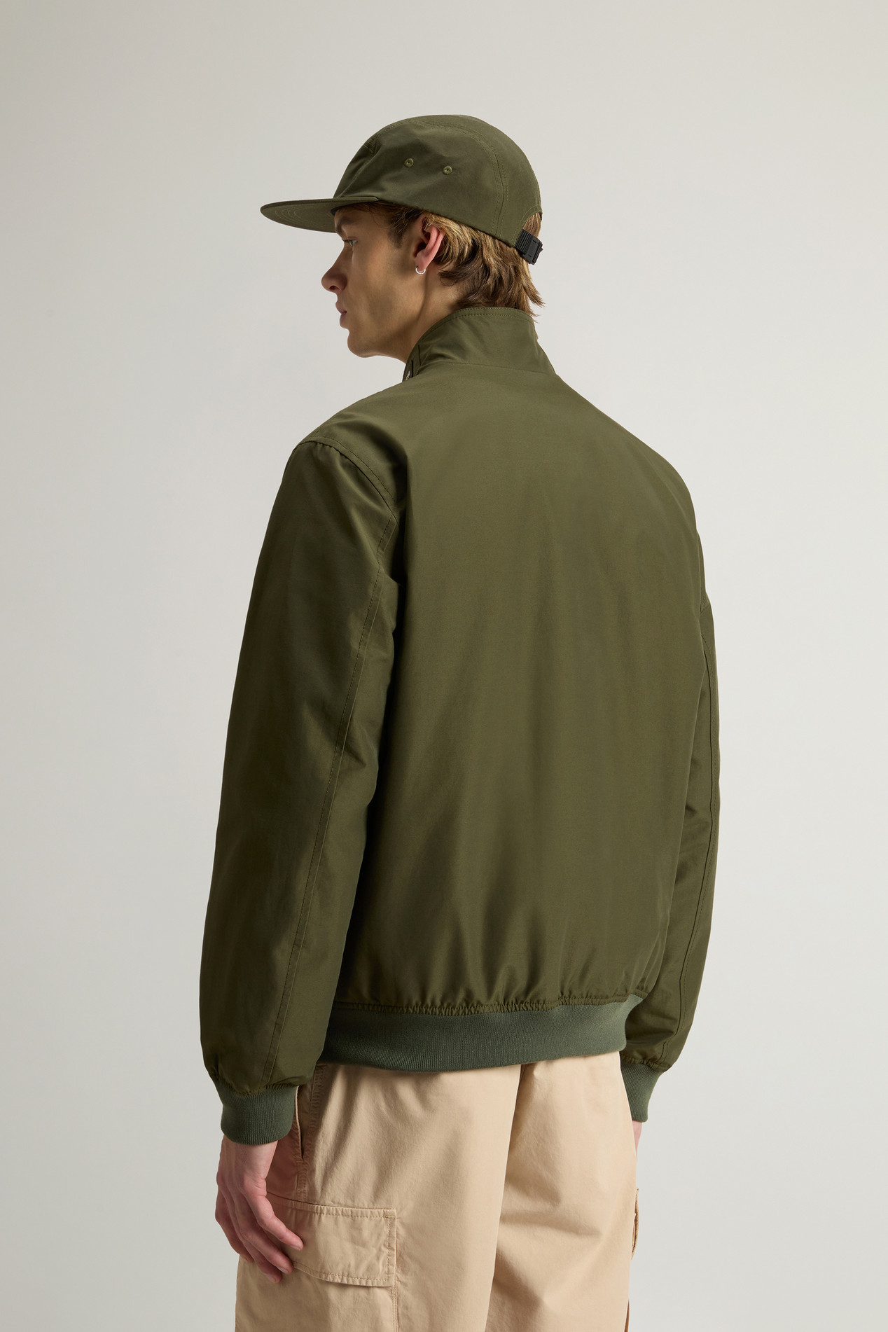 Cruiser Bomber Jacket in Light Ramar Green photo 3 | Woolrich