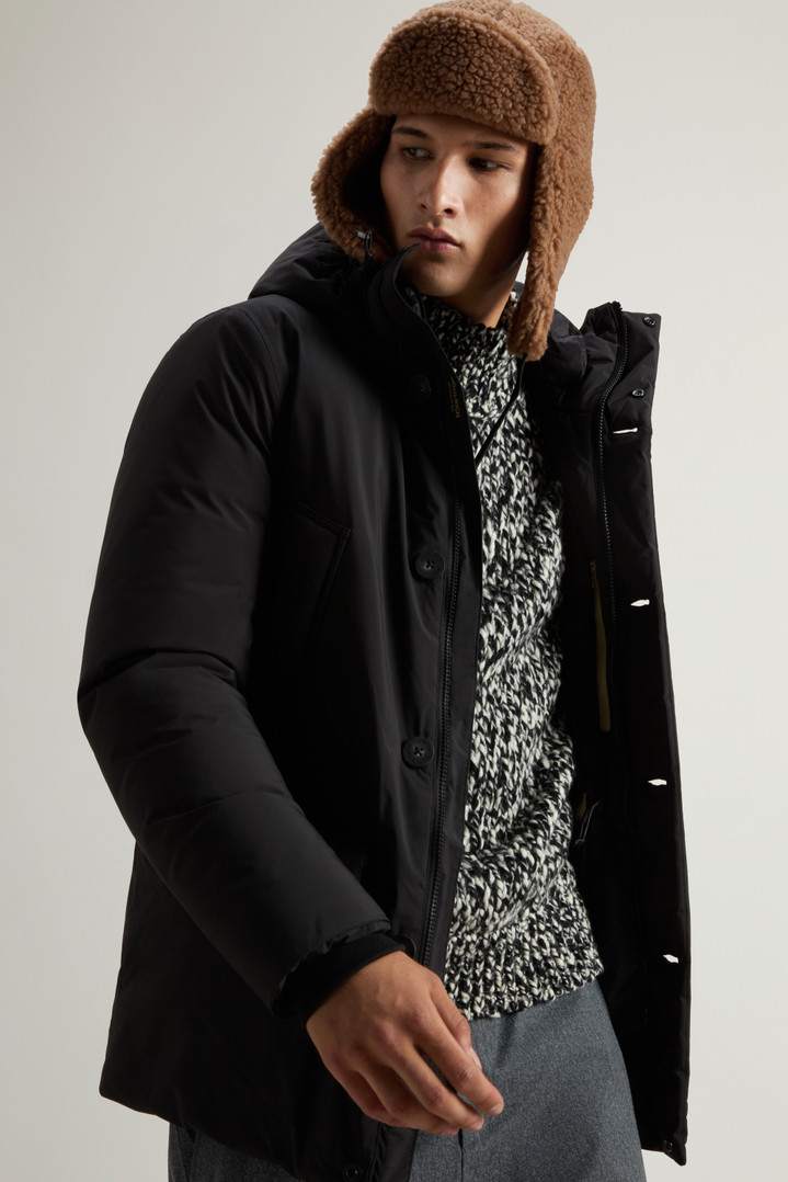 Cloud Arctic Parka with Hood Black photo 4 | Woolrich