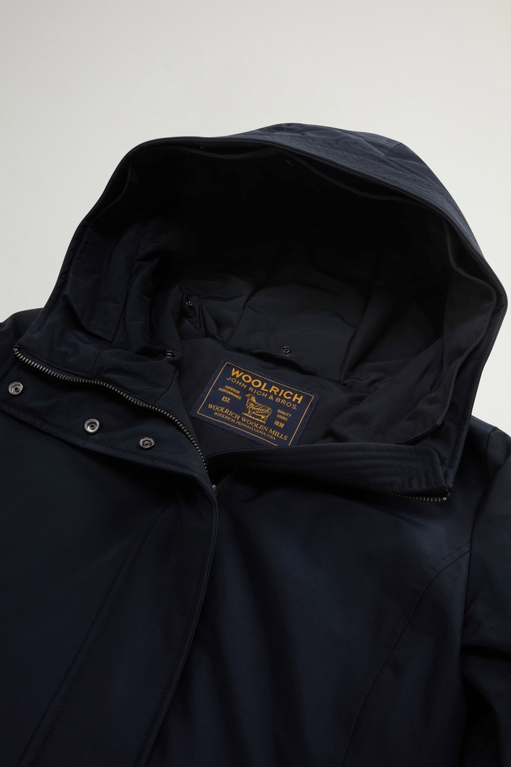 BOULDER FAUX FUR PARKA Blue photo 7 | Woolrich
