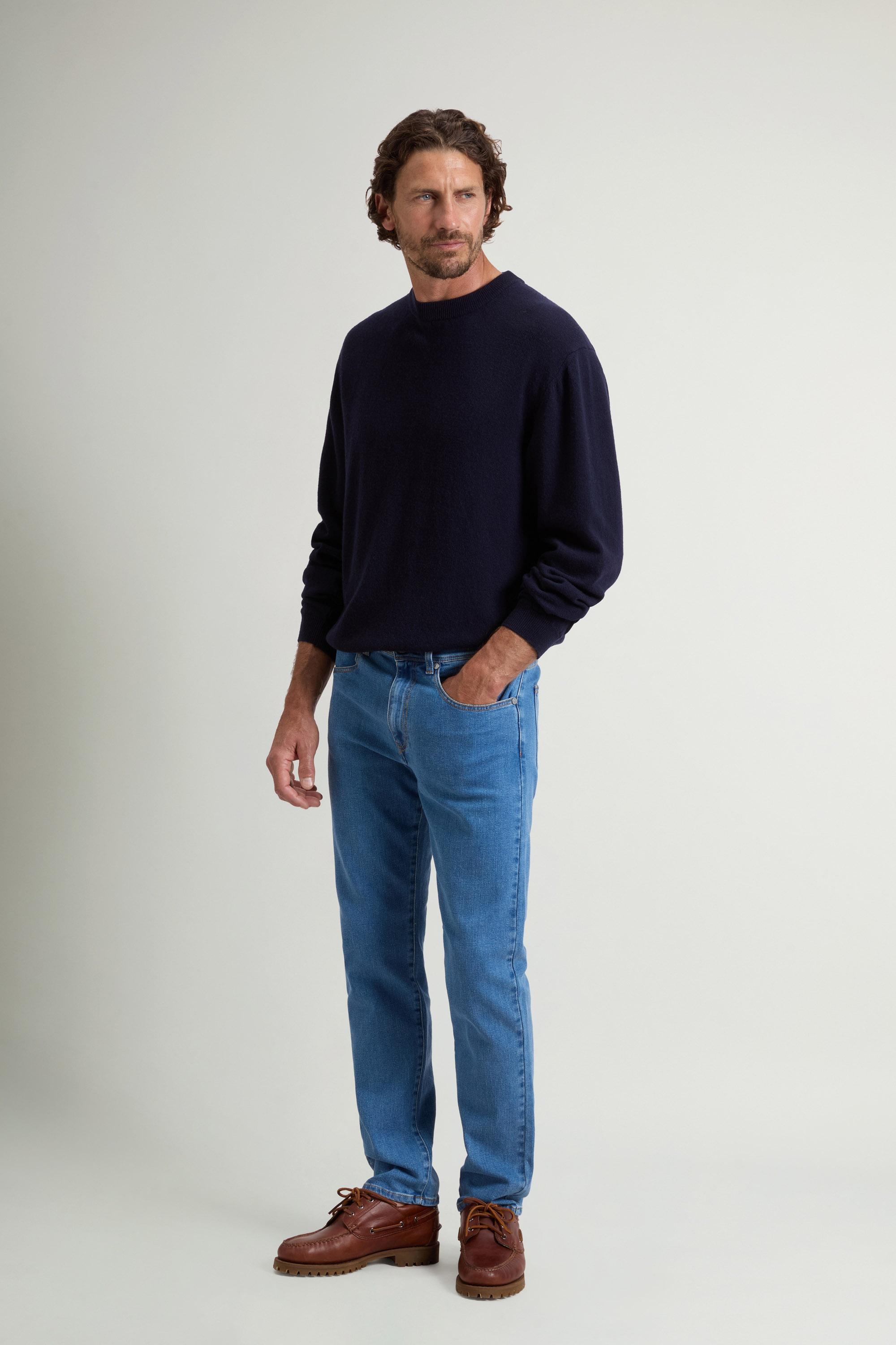 Pantalon en denim stretch Bleu photo 1 | Woolrich