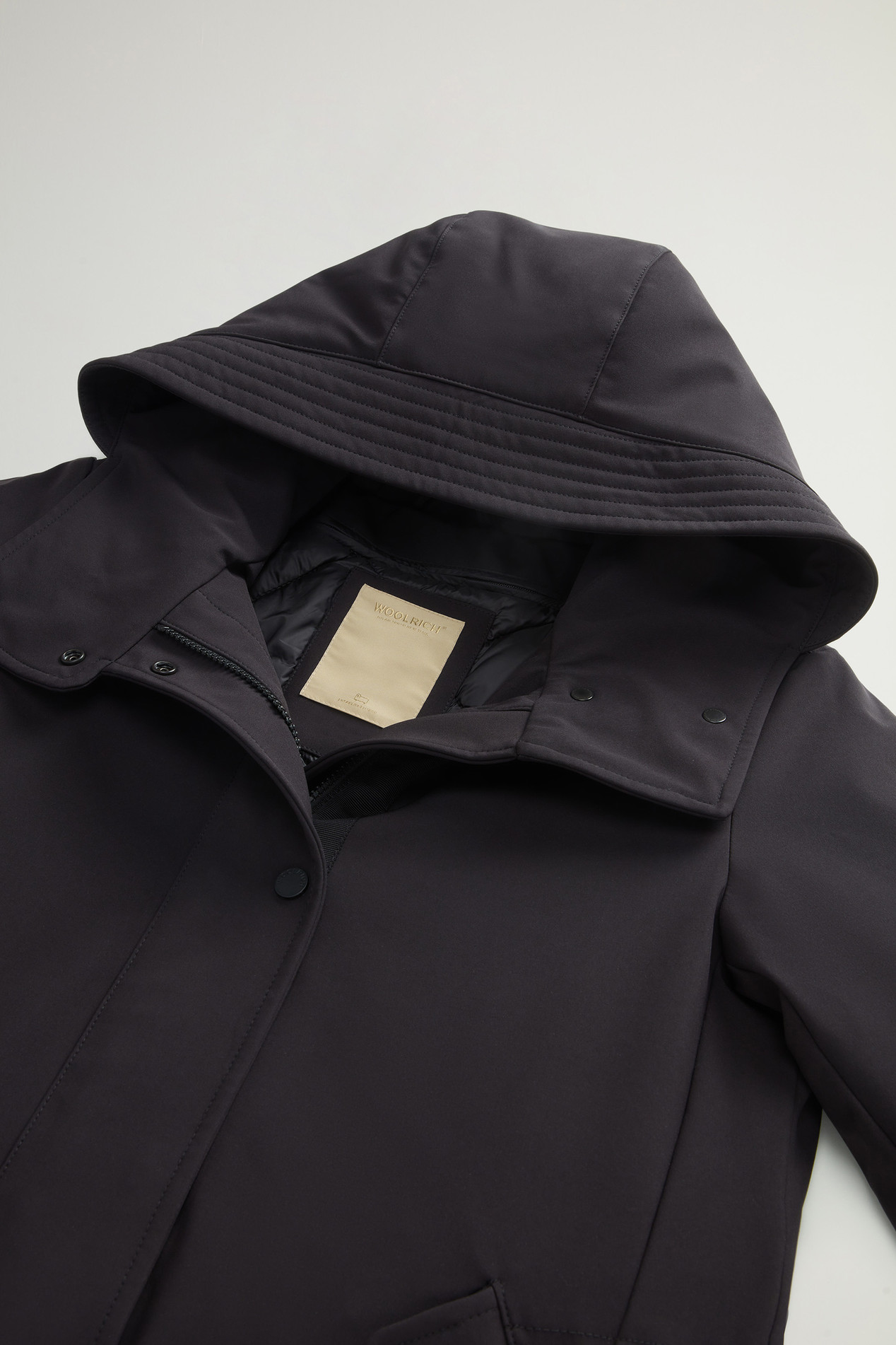 2-In-1 Firth Parka in Tech Softshell Black photo 2 | Woolrich