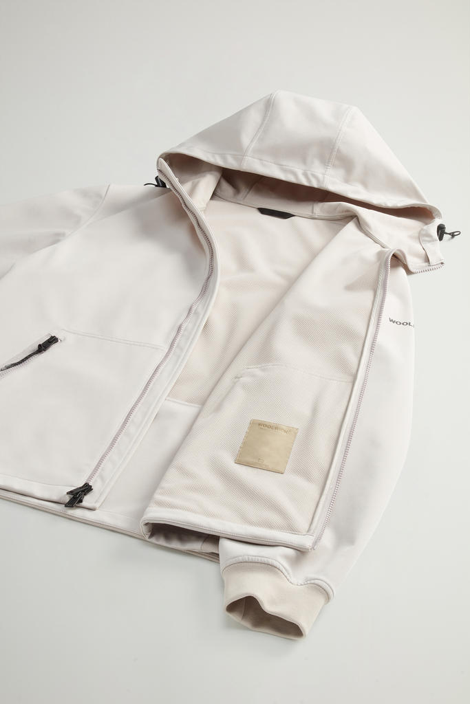 Veste en Tech Softshell Gris photo 9 | Woolrich