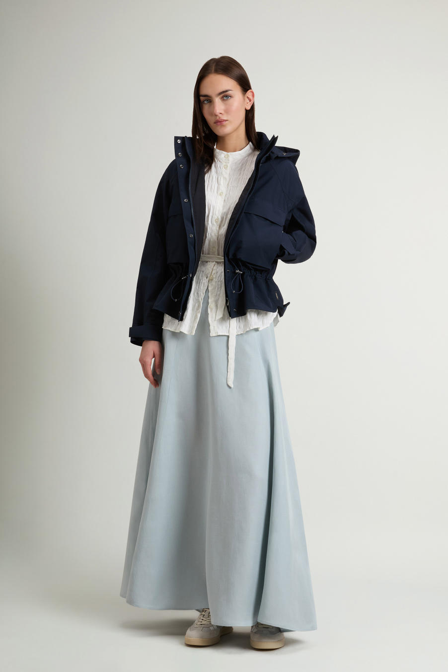 Jacket in WINDSTOPPER by GORE-TEX LABS Fabric Blue photo 1 | Woolrich