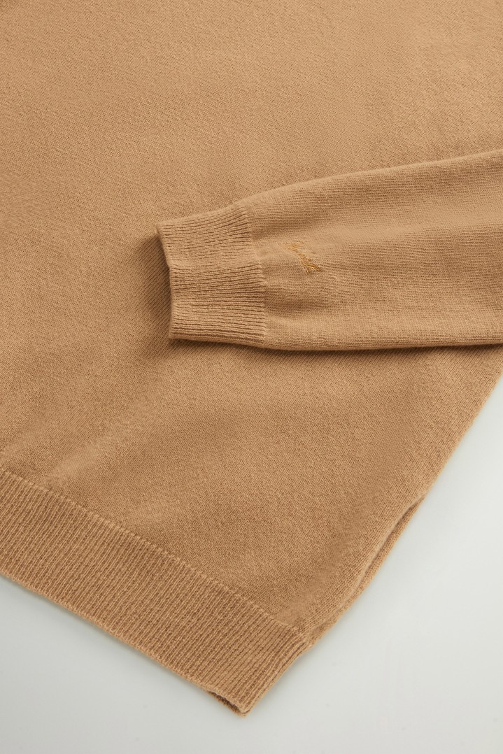 Turtleneck Sweater in Pure Virgin Wool Brown photo 2 | Woolrich