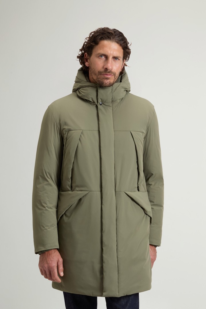 MATT STRETCH TETON PUFFER Green photo 1 | Woolrich