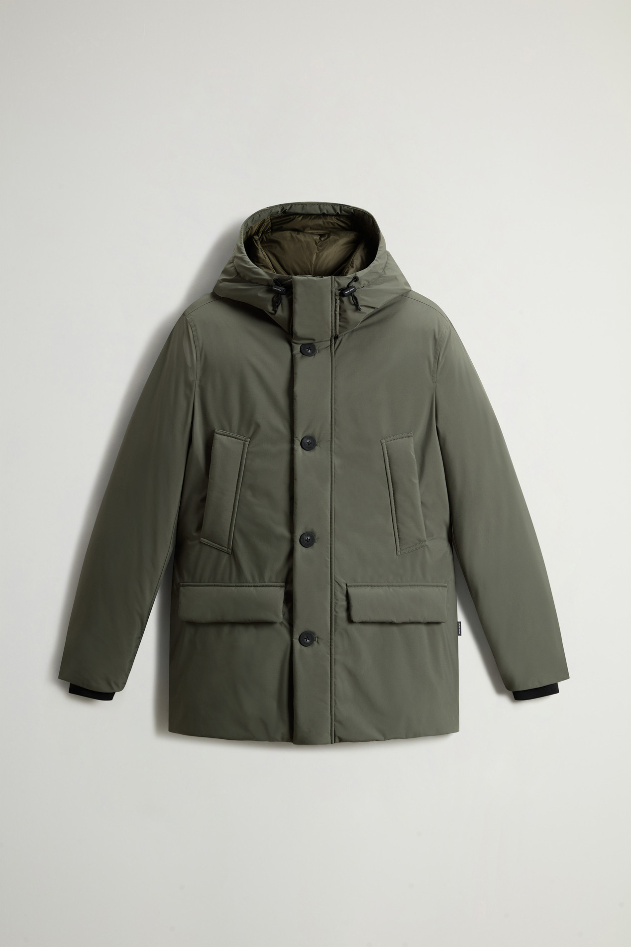 Cloud Arctic Parka with Hood Green photo 6 | Woolrich