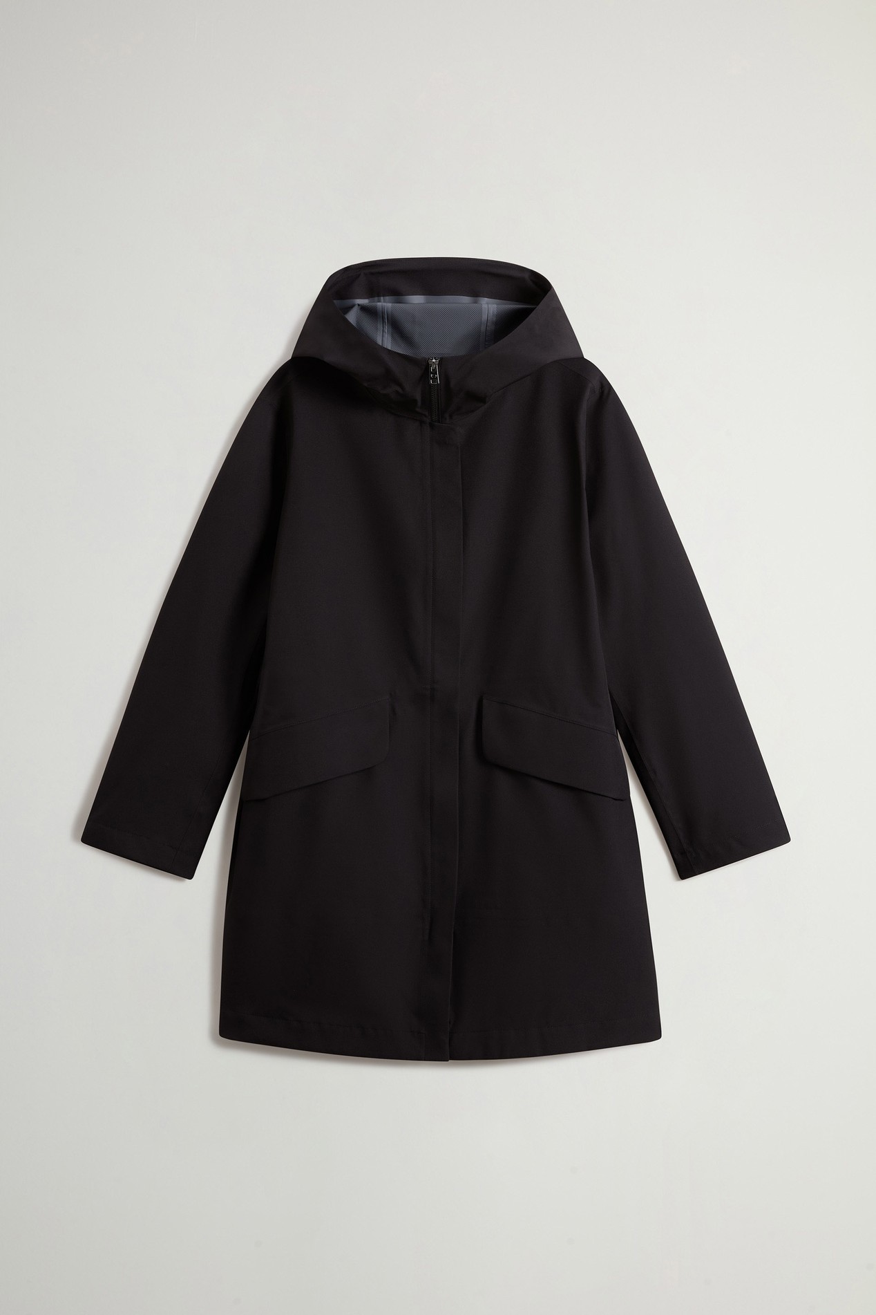 Waterproof Parka in Light Stretch Black photo 5 | Woolrich
