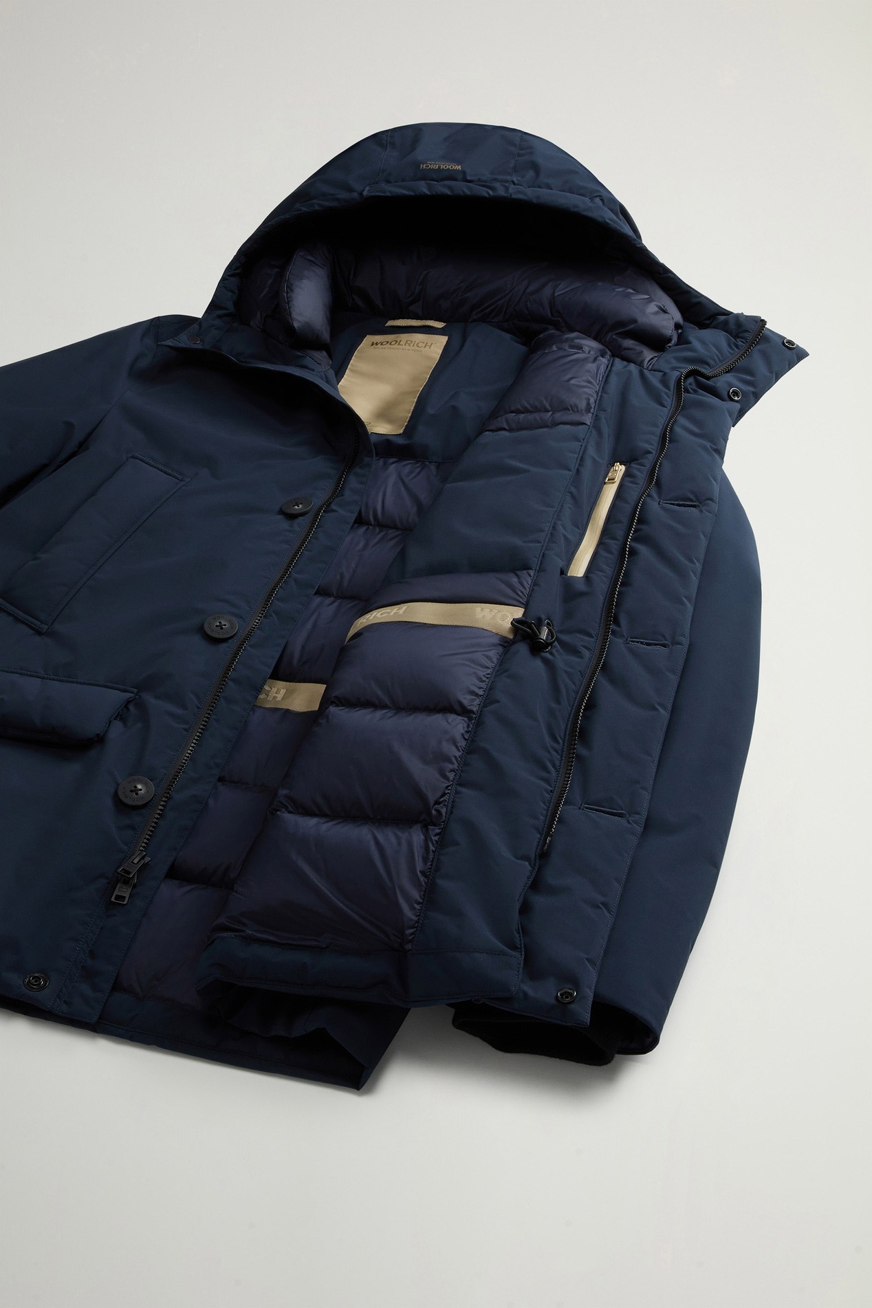 Cloud Arctic Parka with Hood Blue photo 8 | Woolrich