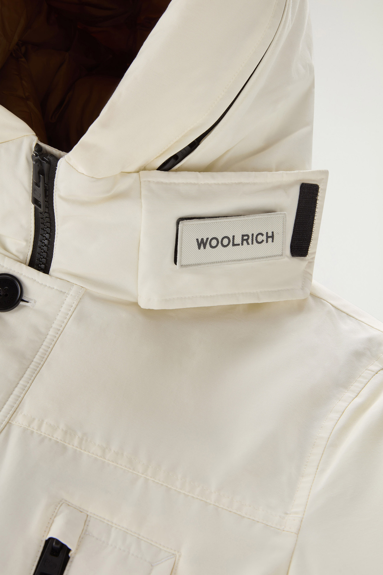 Arctic Parka Evolution in Ramar Cloth White photo 4 | Woolrich