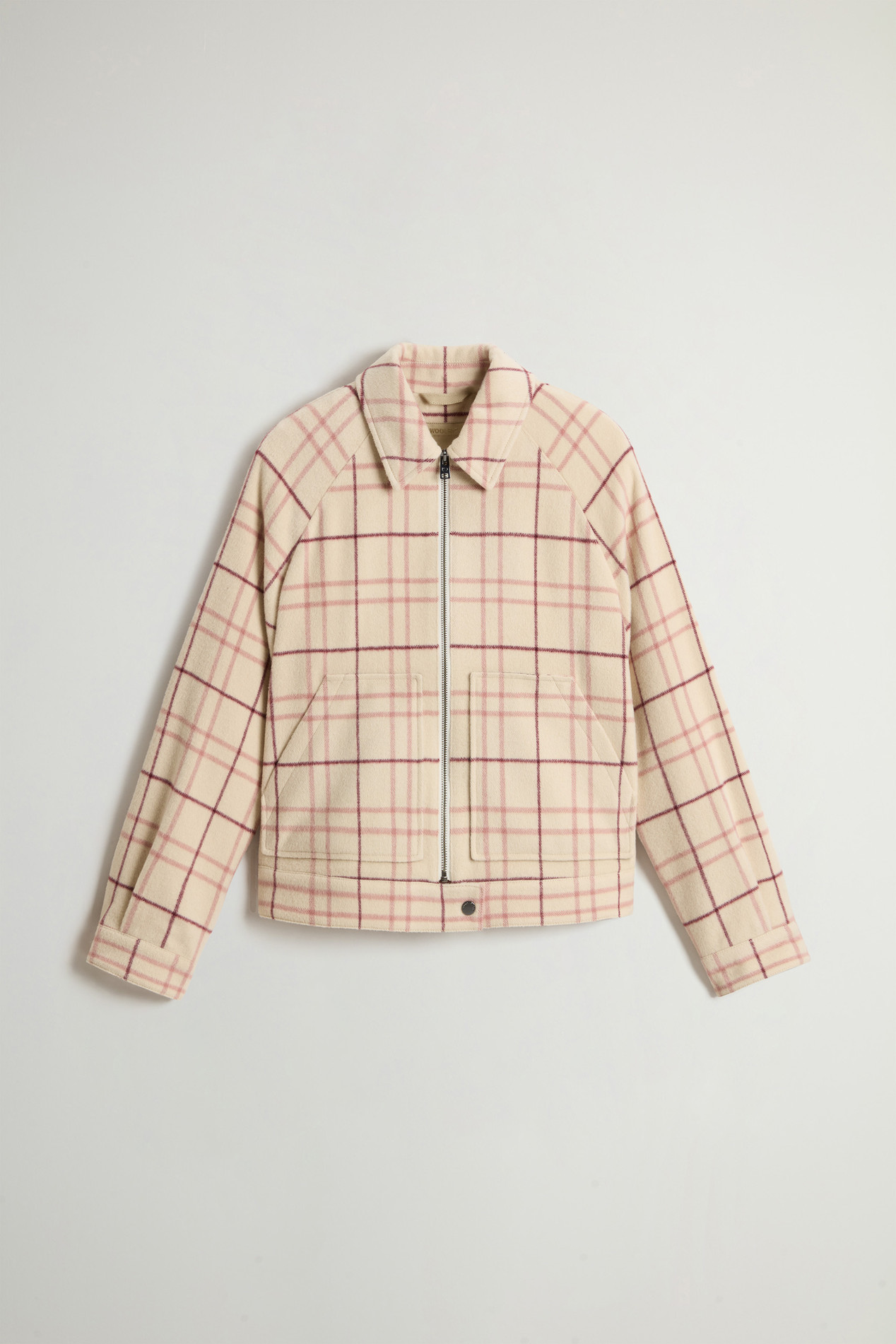 Wool-Blend Overshirt with Checked Pattern Multicolor photo 5 | Woolrich