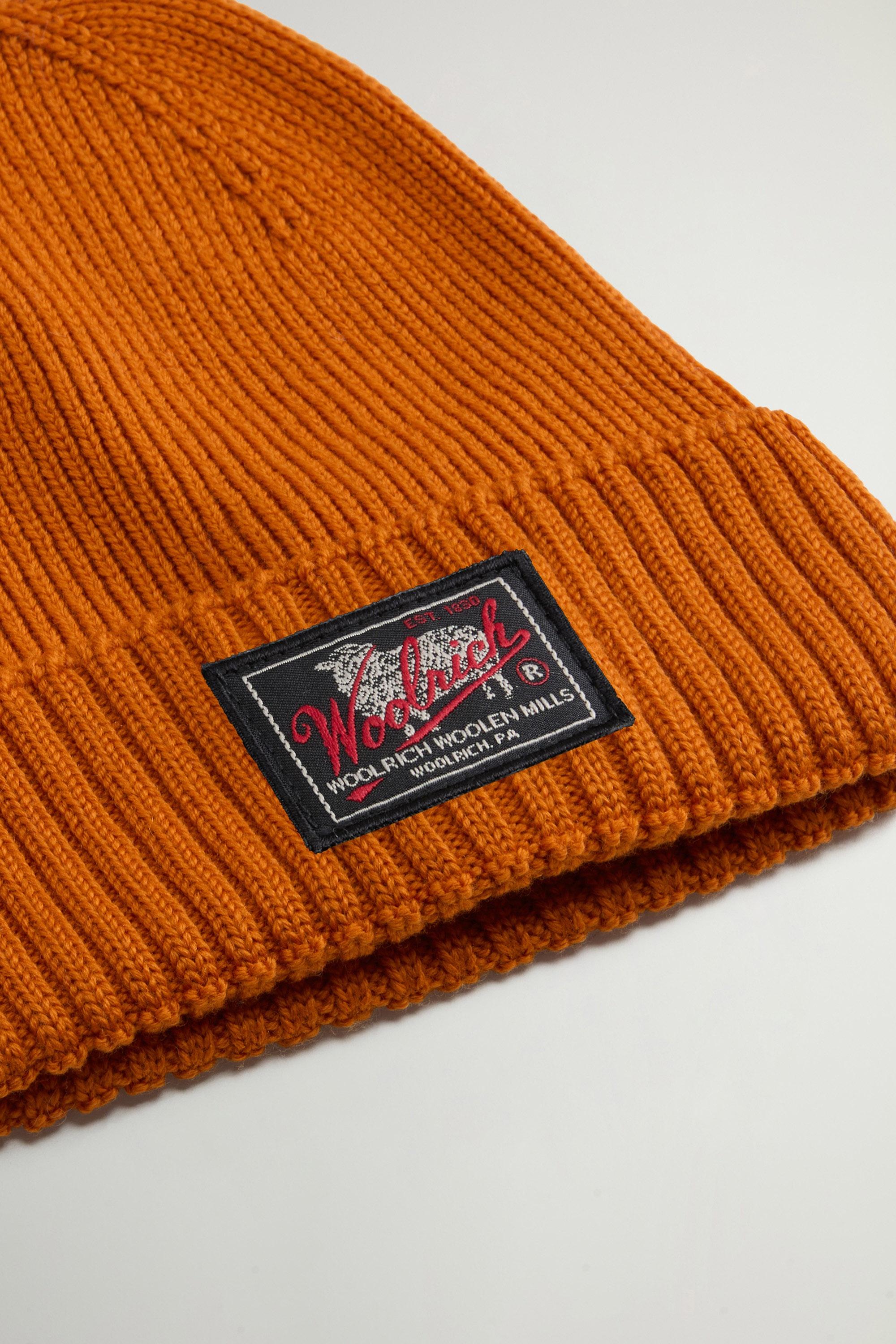 LEGACY PATCH BEANIE Brown photo 4 | Woolrich