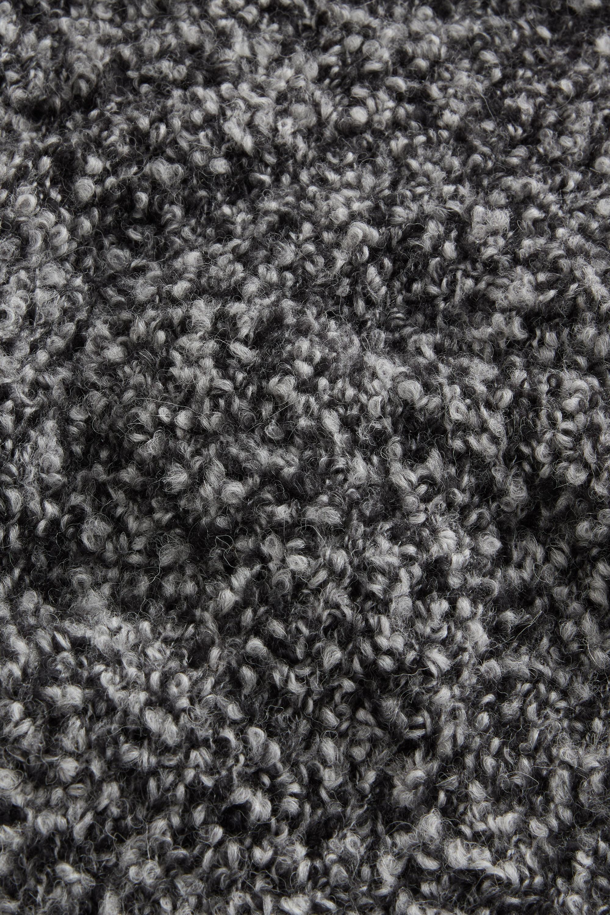 3GG BOUCLE TURTLENECK Black photo 6 | Woolrich