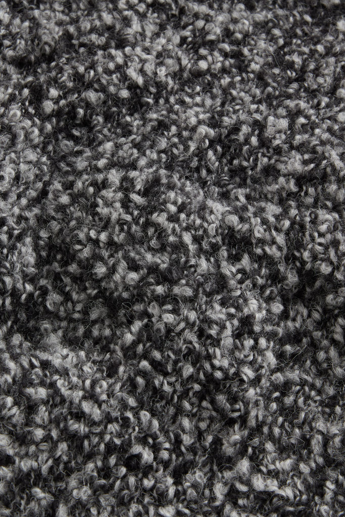 3GG BOUCLE TURTLENECK Black photo 6 | Woolrich