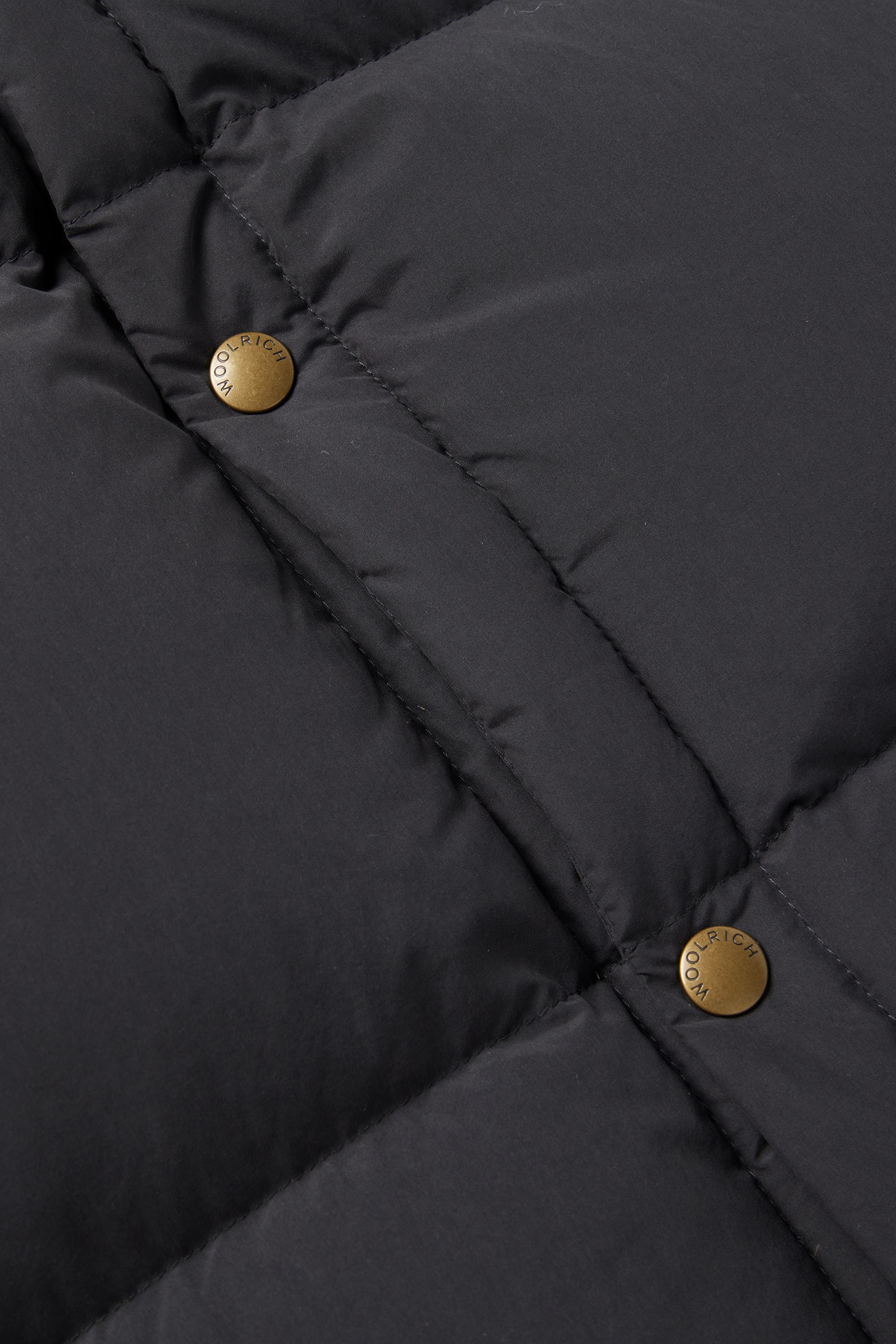 Padded Vest with Alcantara Yoke - One Of These Days / Woolrich Gray photo 4 | Woolrich