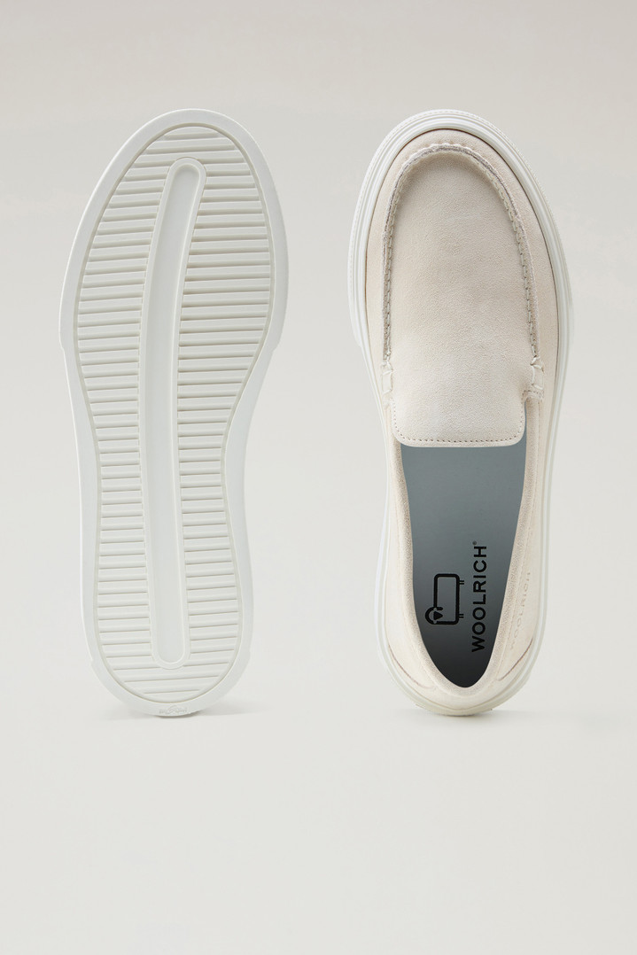 Suede Slip-on Loafers Beige photo 4 | Woolrich