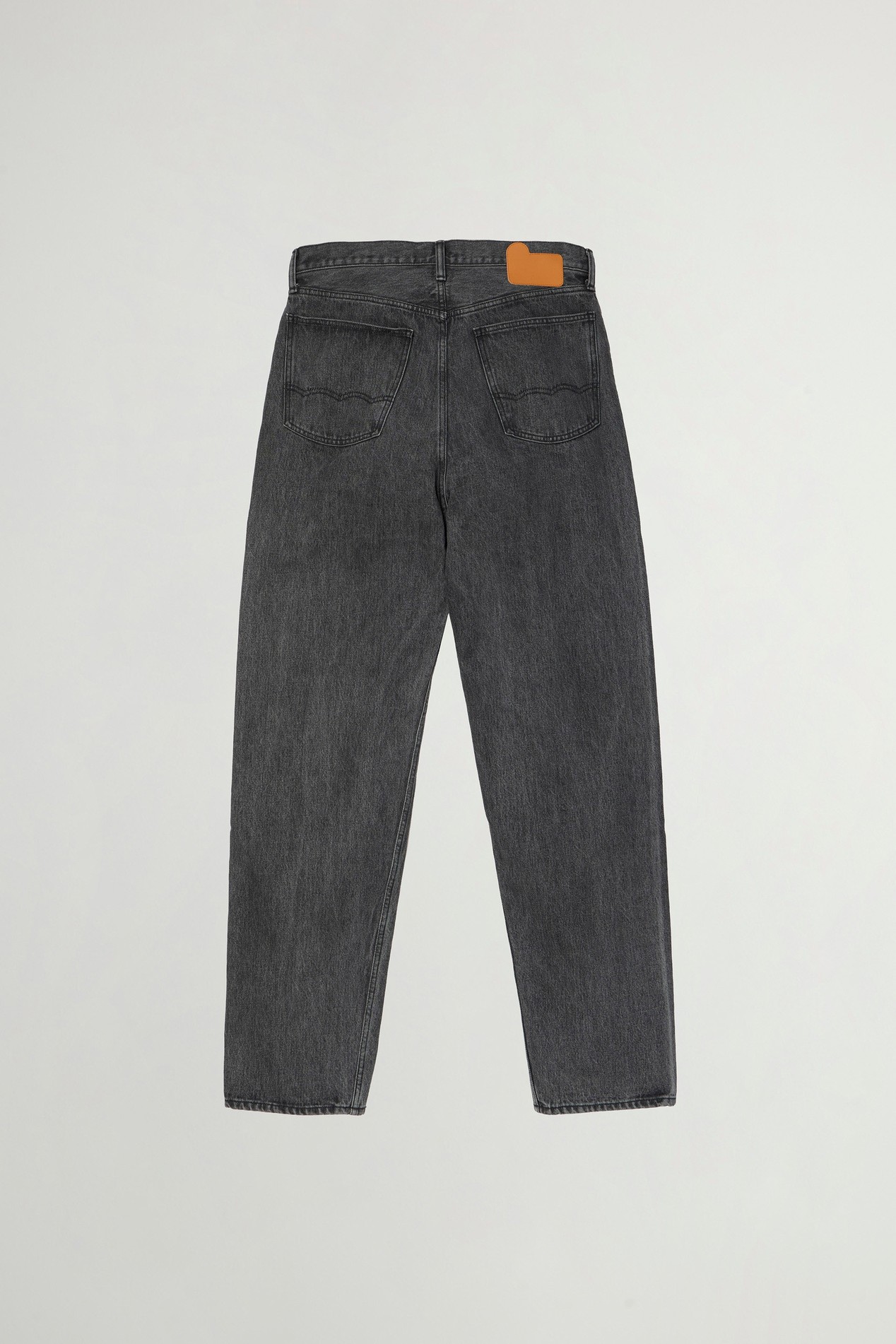 SELVEDGE DENIM HIGH WAIST PANTS Gray photo 2 | Woolrich